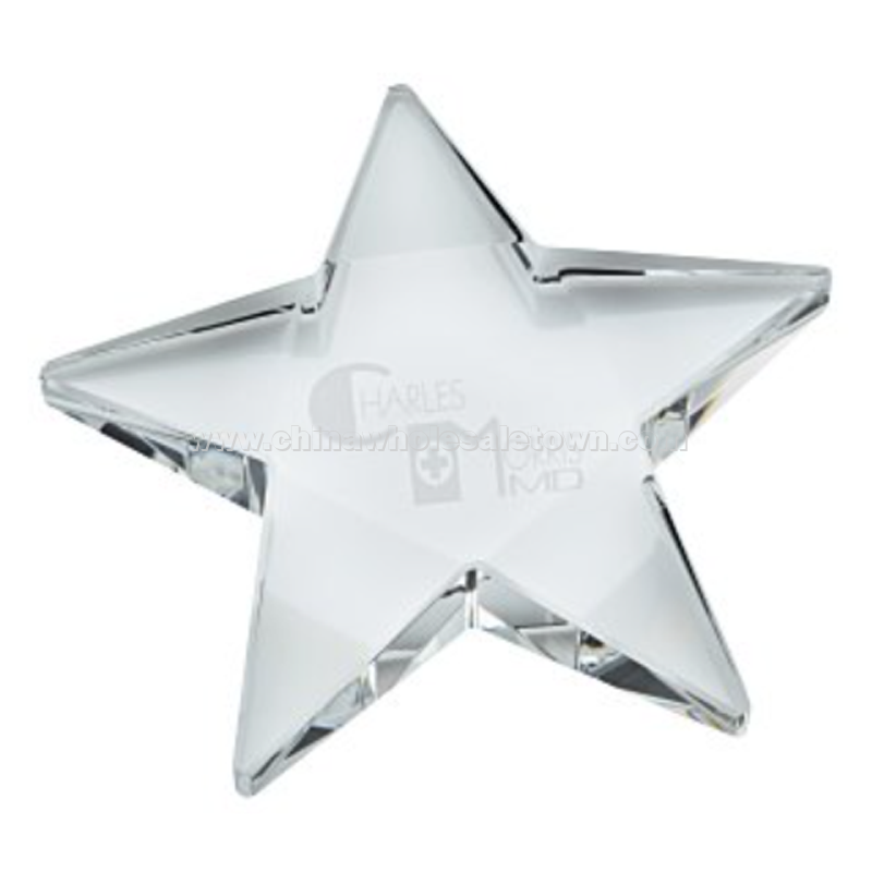 Crystal Star Paperweight