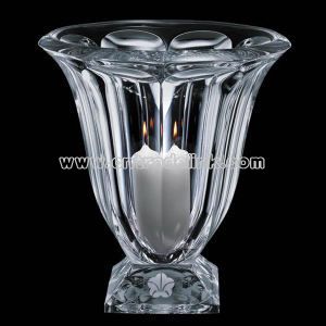 Crystal candle holder