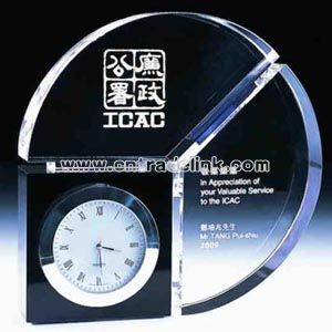 Crystal clock