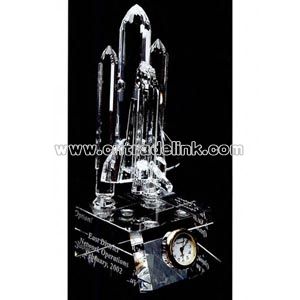 Crystal clock