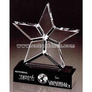 Crystal star award