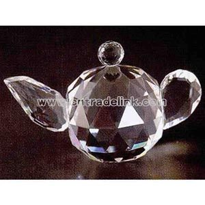 Crystal tea pot