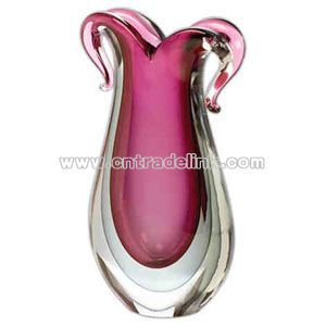 Crystal vase