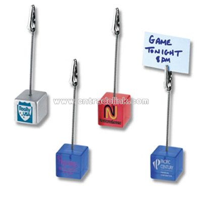 Cube Memo Holder