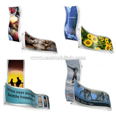 Curved Image Display Frame (Wall Mounted Graphic Frame)