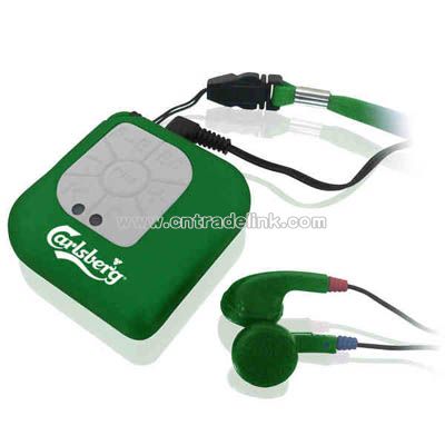 Custom card reading MP3 player