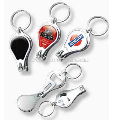 Custom key chains / bottle openers / nail clippers