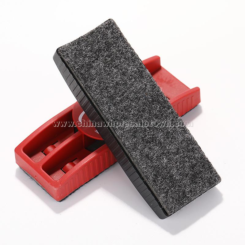 Custom logo whiteboard eraser with marker holder