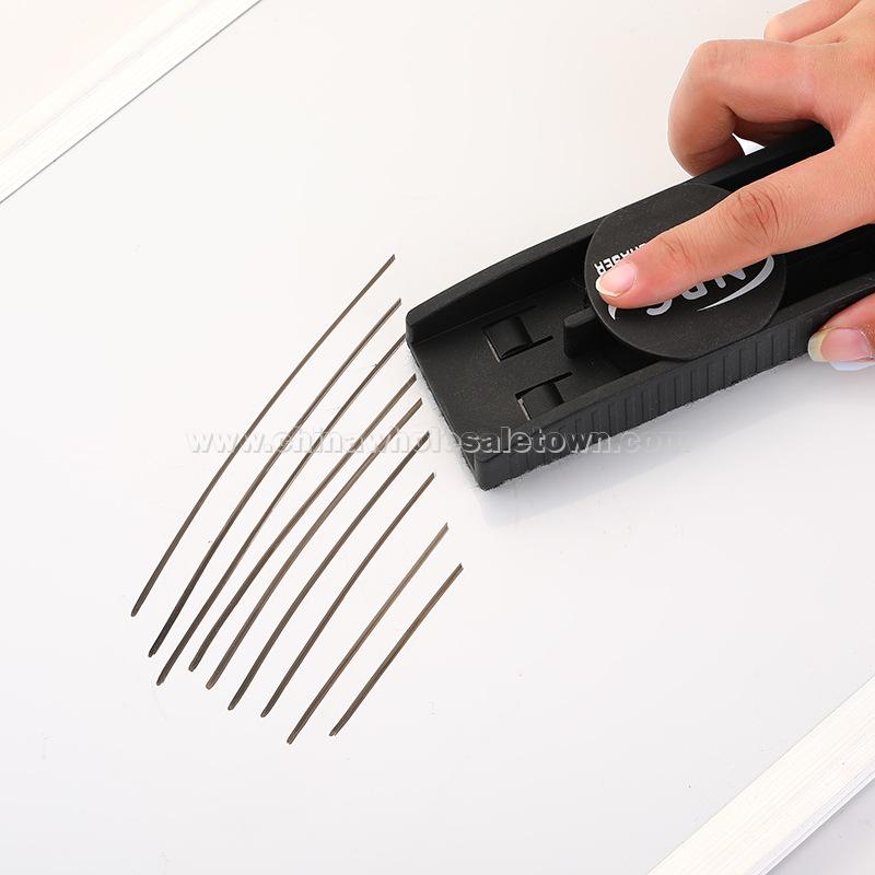 Custom logo whiteboard eraser with marker holder