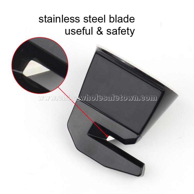 Custom wall-mounted pasteable plastic letter opener hook