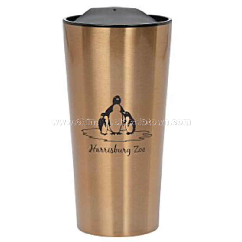 Customized Fashion Metallic Travel Mug - 16 oz.