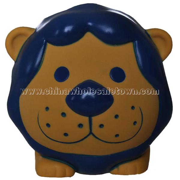 Cute Lion Coin Money Bank