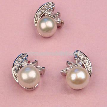 Cz Silver Jewelry Set