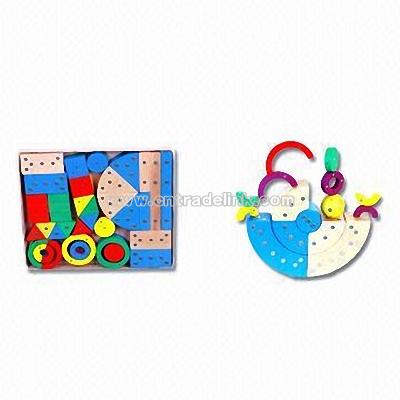 DIY Toy Composed of Building Bricks and Blocks