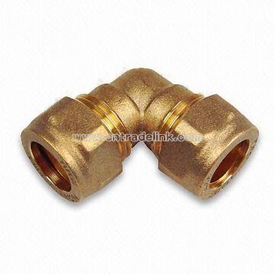 DZR Brass Equal Elbow