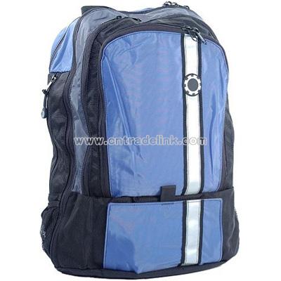 DadGear Backpack Retro Stripe Diaper Bag