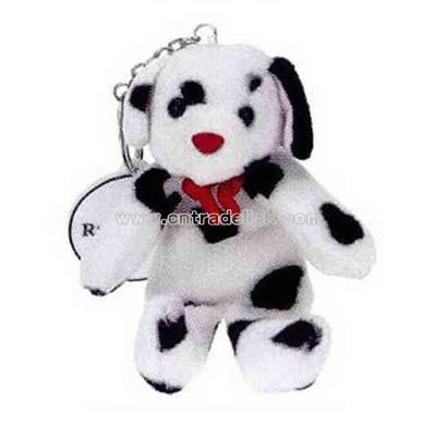 Dalmation Dog Animal Toys with Keychain