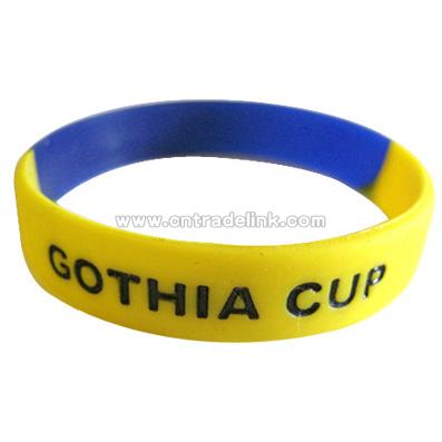 Debossed Silicone Wristbands