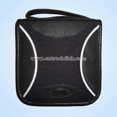 Deluxe Artificial and Basketball Leather CD Wallets