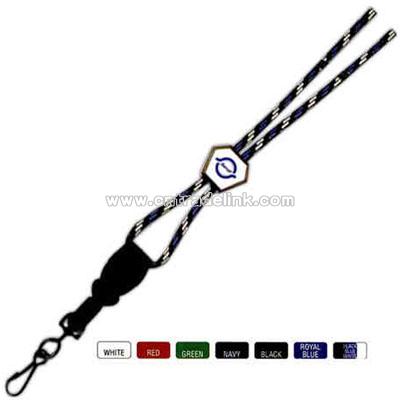 Deluxe cord lanyard