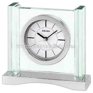 Desk clock with alarm