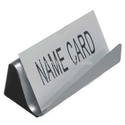 Desktop Aluminum name card holder