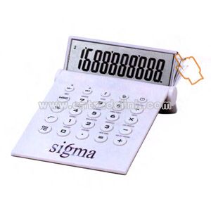 Desktop calculator and world time clock