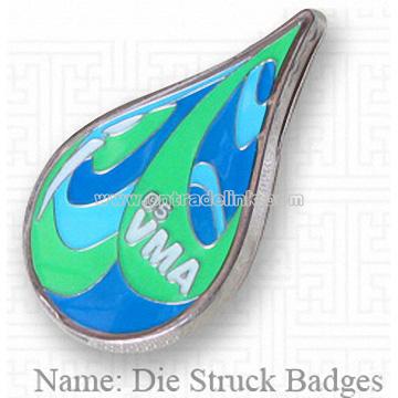 Die Struck Badge