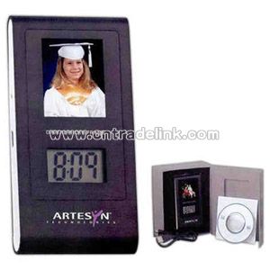 Digital Photo Frame with time