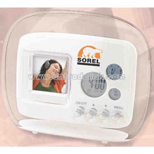 Digital Photo Frame with time