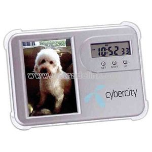 Digital Photo Frame with time