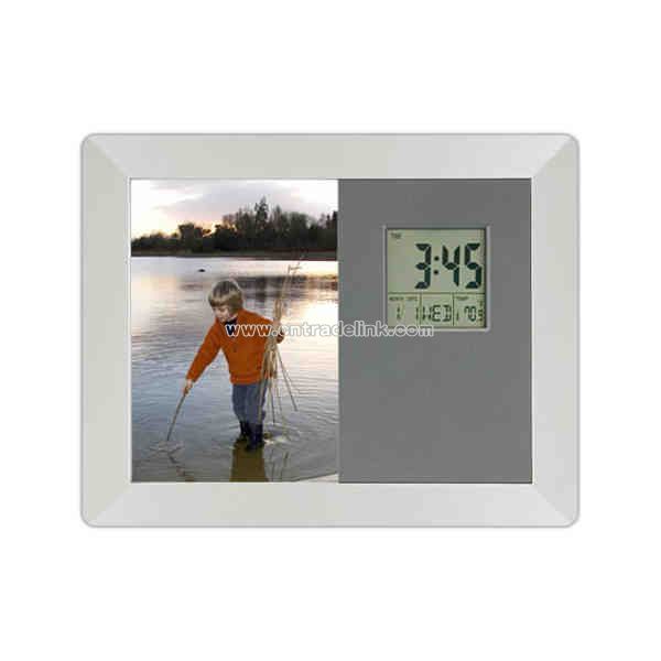 Digital Photo Frame with time