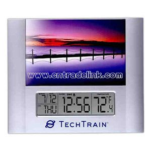 Digital Photo Frame with time