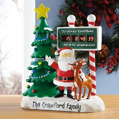 Digital Rudolph Christmas Countdown