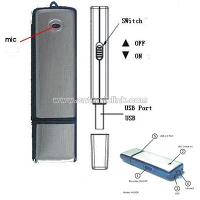 Digital Voice Recorder USB Drive