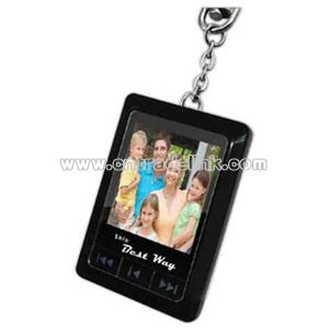 Digital keychain photo frame