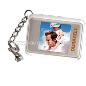 Digital photo frame with keychain