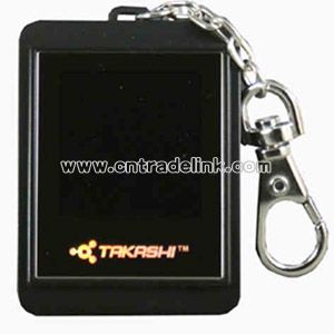 Digital photo frame with keychain