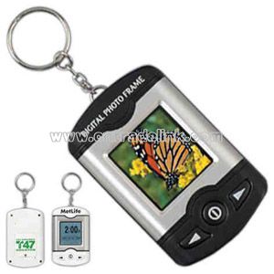 Digital picture frame key chain