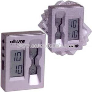 Digital sand countdown timer