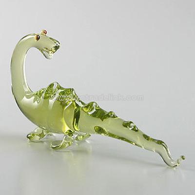 Dinosaur Glass Figurine