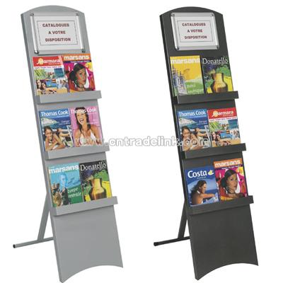 Display Stand wth Message Panel