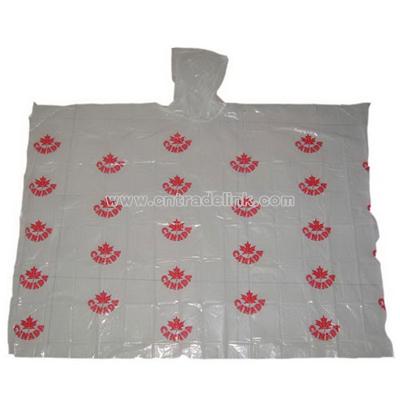 Disposable Raincoat /Emergency PE Poncho