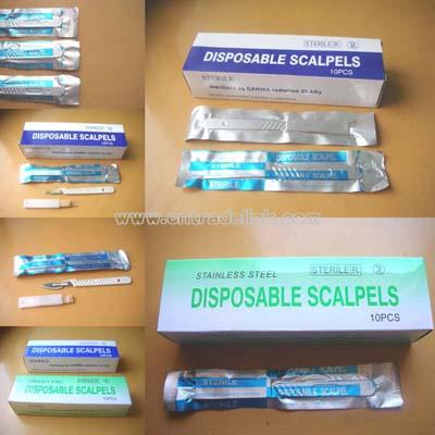 Disposable Scalpels