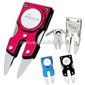 Divot repair tool