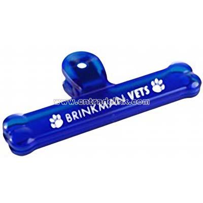 Dog Bone Bag Clips