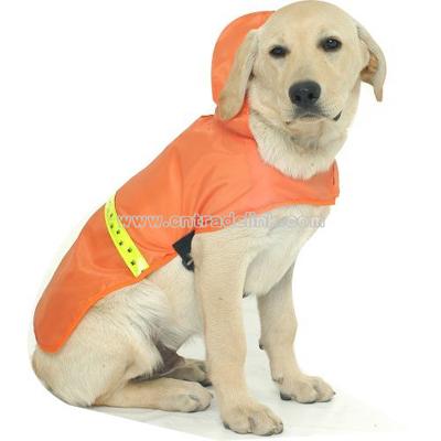 Dog Rain Coat (Reflective) Small