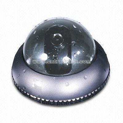 Dome Camera with Stylish Dome Enclosure and Auto White Balance Function