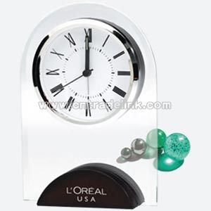 Dome shaped desk clock