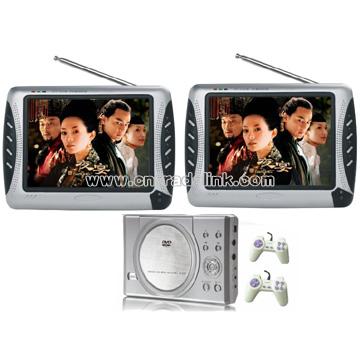 Double 8 inch Screen/TV with DVD,Game